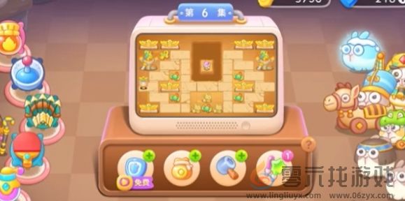 保卫萝卜4法老归来第6关通关攻略