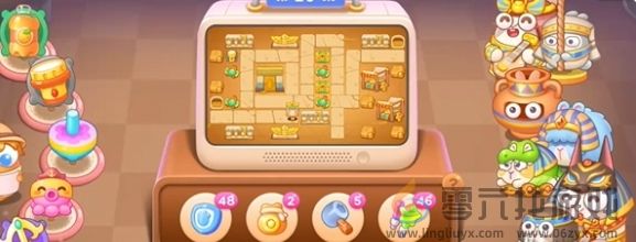 保卫萝卜4法老归来第28关通关攻略