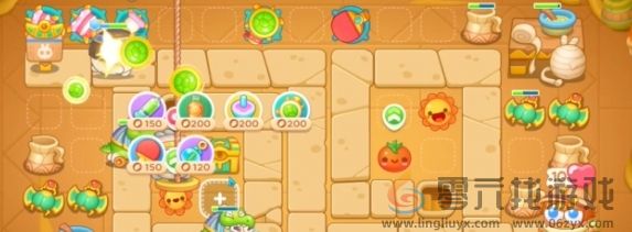 保卫萝卜4法老归来第55关通关攻略(图4) 保卫萝卜4法老归来第55关通关攻略(图4)