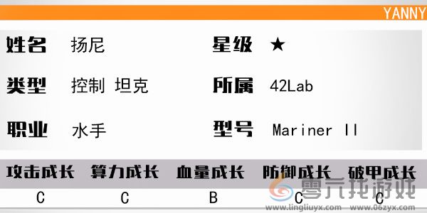 少女前线云图计划扬尼介绍(图1) 少女前线云图计划扬尼介绍(图1)