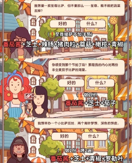 可口的比萨十周年餐车第4关通关攻略(图2) 可口的比萨十周年餐车第4关通关攻略(图2)