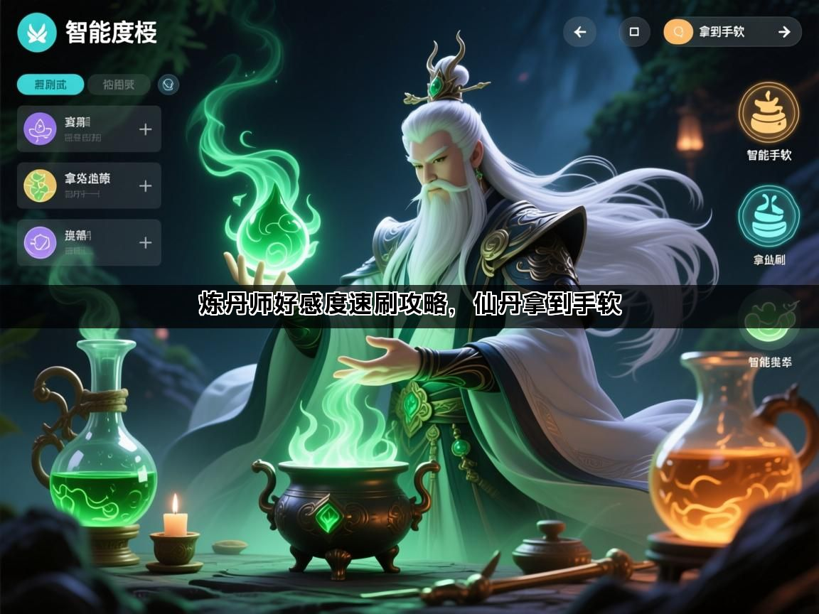炼丹师好感度速刷攻略，仙丹拿到手软(图1)